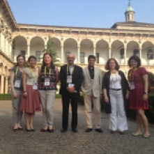 Part of the team at the CTS meeting in Milan